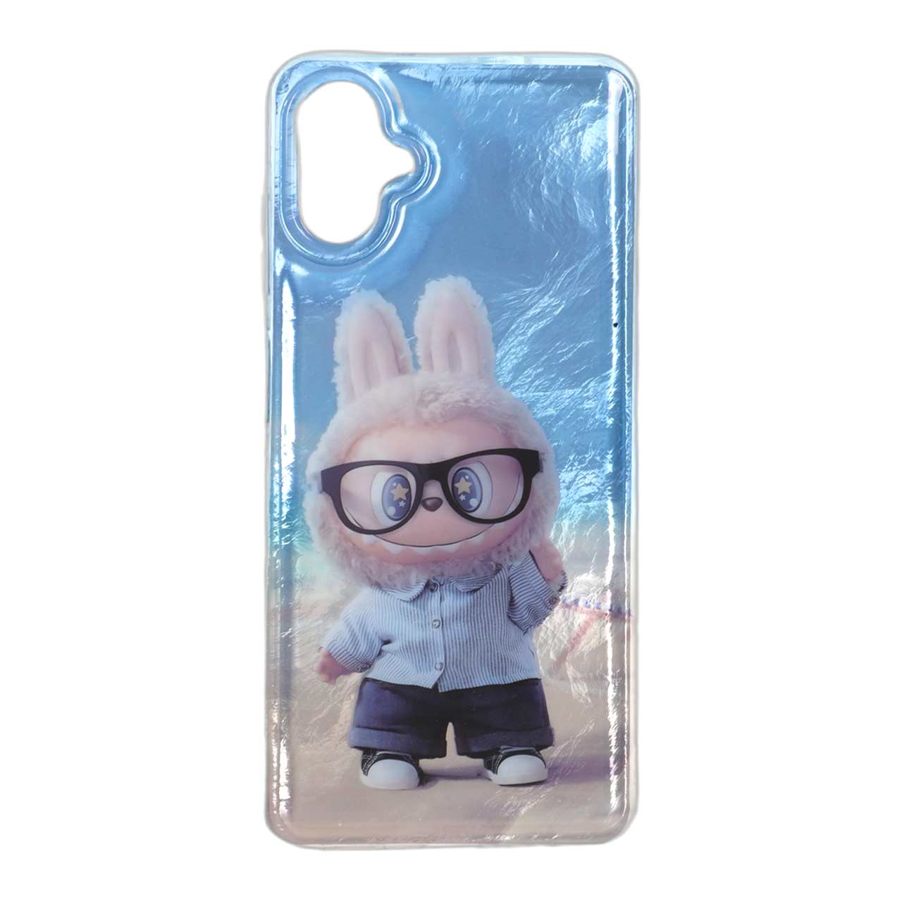 قاب اطلسی Labubu دور ژله ای Samsung Galaxy A06 - طرح 172